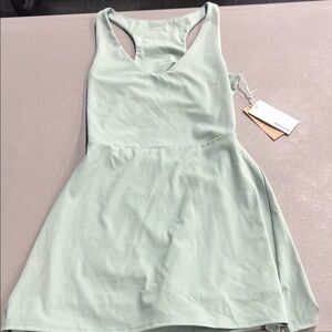 Outdoor Voices Light Green Cutout Dress
